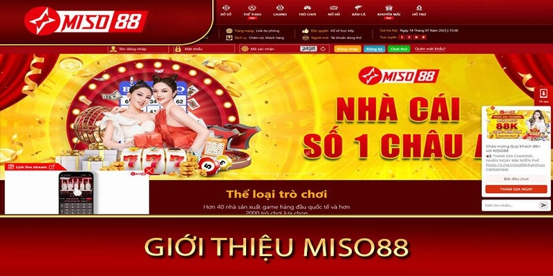 Giới thiệu MISO88 - Nhà cái uy tín hàng đầu châu Á